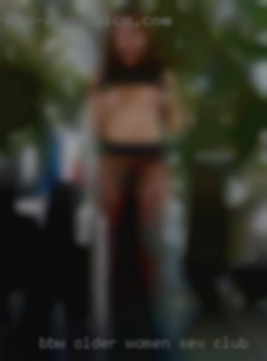 BBW older women sex club
