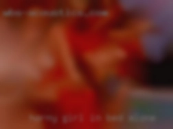 horny girl in bed alone